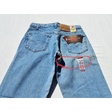 Pantalon Levis 505 Azul Nuevo Made In Usa Talla 30-34 1997