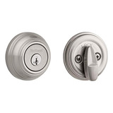 Kwikset 980 Cerrojo Simple Con Llave Inteligente En Níquel S