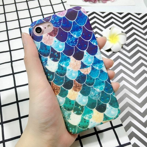 Funda Para iPhone Arcoiris Pavoreal Mujer Protector Delgada