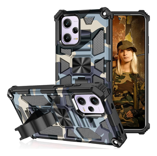 Funda Resistente Camo Para Xiaomi Redmi Note 12 Pro/poco X5