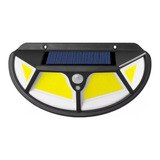 Foco Solar Led Exterior Led Sensor De Movimiento 200w