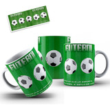 Caneca Porcenana Personalizada Futebol Ref 102