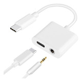 Usb C Auriculares Adaptador De Enchufe 2 En 1 Usb C Mac...