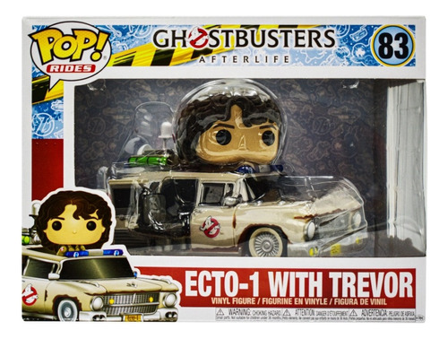 Ghostbusters Afterlife Ecto1 With Trevor #83 Rides Funko Pop