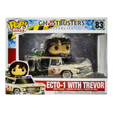 Ghostbusters Afterlife Ecto1 With Trevor #83 Rides Funko Pop