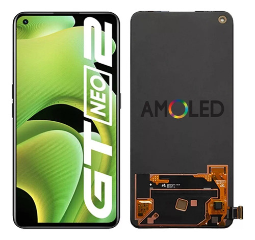 1 Pantalla Táctil Lcd Amoled Para Realme Gt Neo2 Rmx3370