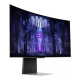 Monitor Gamer Curvo Samsung Odyssey Oled G8 Ls34bg850s 34  