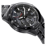 Reloj Casio Edifice Efv-540dc-1a P Ag Of Lcal Brrio Belgrano Color De La Malla Negro Color Del Bisel Negro Color Del Fondo Negro