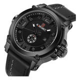 Reloj De Pulsera Deportivo Naviforce Quartz Analógico Con Fe