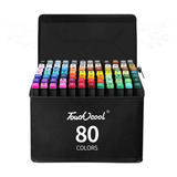 Animation-touchcool 80 Colores Marcador Suministros De Arte