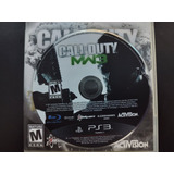 Call Of Duty Mw3 Ps3 Playstation 3 Solo Disco Original 