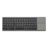 Teclado Recargable Gris [botong] Y Bluetooth Y