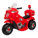 Brinquedo Infantil Mini Moto Eletrica Triciclo De Patrulhar