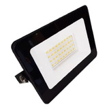 Proyector Reflector Led 20w Luz Fría 6500°k Apto Exterior