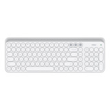 Teclado Inalambrico Multidispositivo Bluetooth Xiaomi Pc Mac Color Del Teclado Blanco