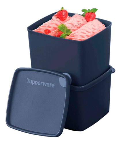 Tupperware | Jeitoso 800 Ml Freezer - Cores Cor Azul-marinho