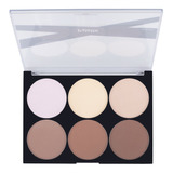 Highlight Contour Palette Adara Paris 6 Tonos