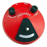 Pedal Distorsión Jim Dunlop Jd-f2 Fuzz Face Distortion Color Rojo