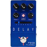 Flamma Delay Fs03 Pedal De Delay + Looper Para Guitarra