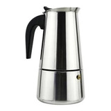 Cafetera Tipo Italiana De Acero Inoxidable, 9 Tazas