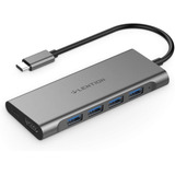 Usb C Hub Puerto Múltiple Con 4k Salida Hdmi 4 Usb 3 0...