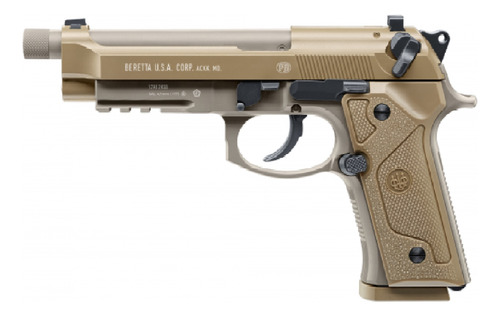 Pistola Beretta Calibre 4.5mm Co2 Sistema Blowback M9a3 Colo