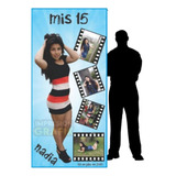 Gigantografia Banner Lona 1.50x1 Mt Cumple 15 Años Ojales