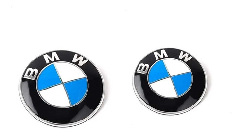 Kit Emblemas Bmw Capot Baul Insignias Oem Irp Serie 1 3 5 X1 BMW Serie 1