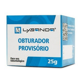 Massa Obturador Restauração Provisório Curativo Lysanda 25g