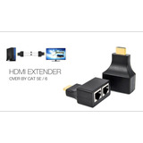 Extensión Hdmi A Rj45 Utp Cat 5/6 , Hasta 30 Metros