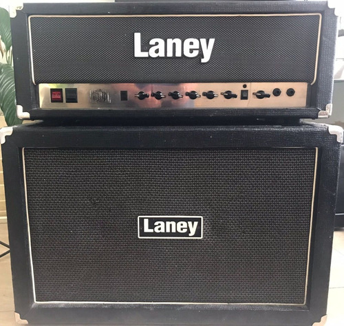 Cabeçote Laney Gh100 L Com Caixa Original Celesion 2x12