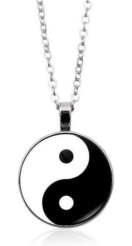 Yin Yang - Collar Con Colgante De Filosofía China, Símbolo T