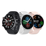 Relógio Inteligente Smartwach Series L21 Compatível Xiaomi Cor Da Caixa Branco Cor Da Pulseira 12 Cor Do Bisel Preto Prata Ou Rose