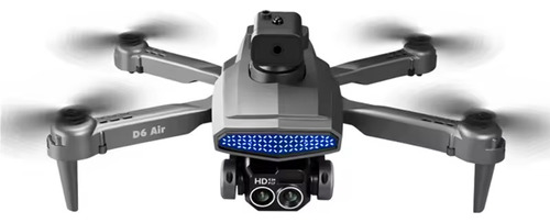 D6 Air Drone 4k Hd Con Doble Cámara, Cuadricóptero Plegable,