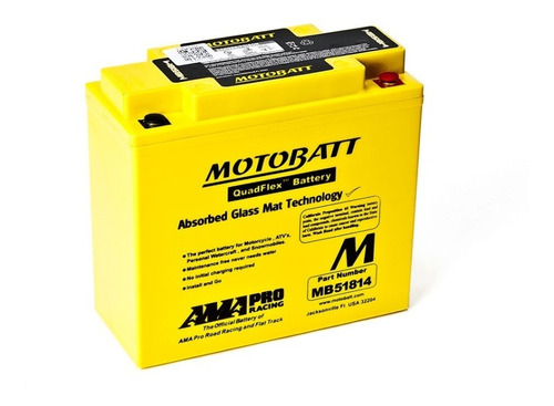 Bateria Motobatt Bmw 1100 / 650 / 750/ 850 /mb51814 Yt19bl-b