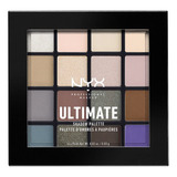 Nyx Maquillaje Profesional Paleta De Sombras Ultimate, Neutros Fríos, 0.46 Onza