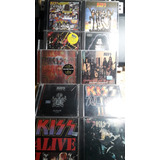 Lote 10 Cd's Kiss Títulos Varios