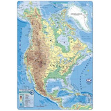 Mapas Rivadavia N°5 Block X20 America Norte Fisico Politico