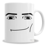 Taza De Cerámica Roblox Man Face Gamer - En Caja