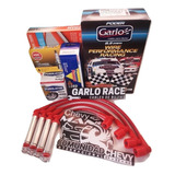 Garlo Race 8.5mm Chevy + Filtros Purolator + Bujias Platino