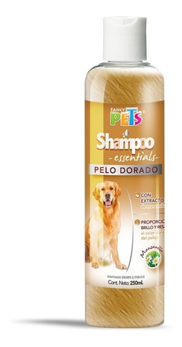 Shampoo Perro Pelo Dorado Essentials Fancy Pets 250ml