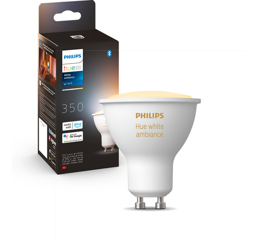 Ampolleta Led Inteligente Philips Hue Gu10 5w Fria & Calida