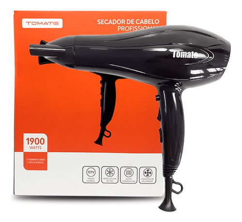 Secador Cabelo Profissional / 3 Temp. 2 Veloc. / 1900w