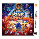 Sonic Boom Fire And Ice Fisico Nintendo 3ds Dakmor