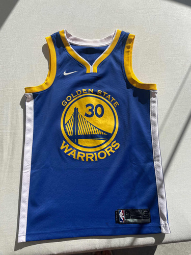 Remera De Básquet Original De Stephen Curry Talle S