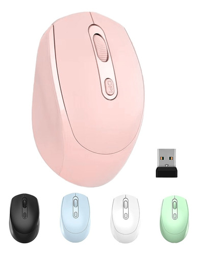 Ratón Inalámbrico  2.4g Bt Recargable Y Portátil Mouse