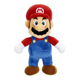 Peluches Super Mario Bross 23cm Color Azul