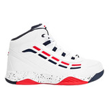 Fila Spitfire Para Niño Color Blanco, Marino, Rojo