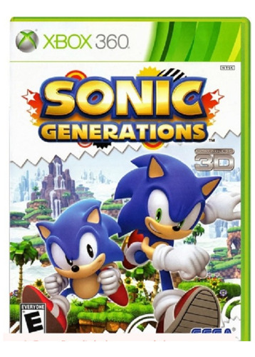 Sonic Generations Para Xbox-360 Desbloqueado