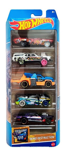 Hotwhells 5 Pack  Rapido Y Furioso, Lambo, Corvette: Escoger